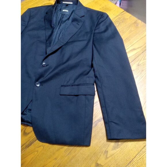 HUGO BOSS Mens BLAZER 42S BLACK Preowned Coat Jacket Sport - Picture 15 of 15